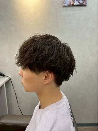 パーマ メンズ 小林 羽蘭のヘアスタイル
