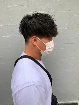 パーマ メンズ 新宿【メンズパーマ】 塩澤太一のヘアスタイル