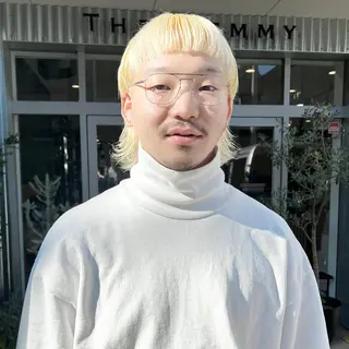 ショート カラー メンズ アラキチヒロ THE REMMYのヘアスタイル