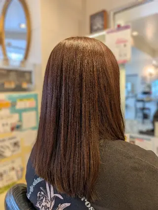 セミロング 椎橋 美帆野のヘアスタイル