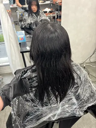 ミディアム LIV My【マイ】 髪質改善/箕面のヘアスタイル