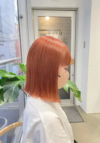 ショート カラー 圧倒的なケアブリーチ /髪質改善🩵松田のヘアスタイル