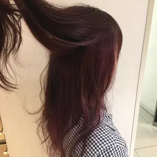 ミディアム 艶髪 森田/嵩士のヘアスタイル