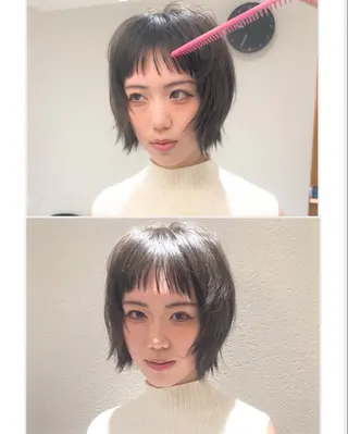 ショート HIBIKI/原宿 ハッシュカット🪄のヘアスタイル