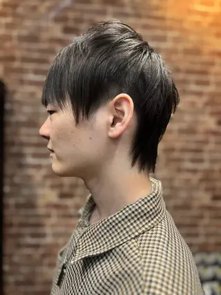 ショート カラー パーマ ヘアアレンジ メンズ キッズ ネイル マツエク・マツパ アイブロウ 久木原 ゆりのヘアスタイル