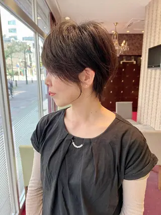 ショート 大川 有香のヘアスタイル