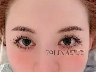 マツエク・マツパ Linanail Nambaのマツエク・マツパデザイン