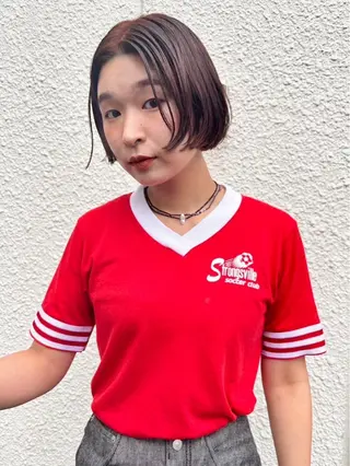 ショート カラー balance.赤田 蒼空のヘアスタイル