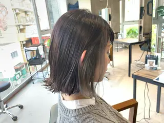 ミディアム カラー ill/ダブルカラー 髪質改善/小島のヘアスタイル