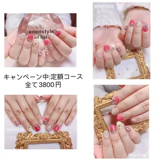 ショート ネイル 👑enen style👑のネイルデザイン