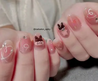 ネイル Spiky とうげ ふうかのネイルデザイン
