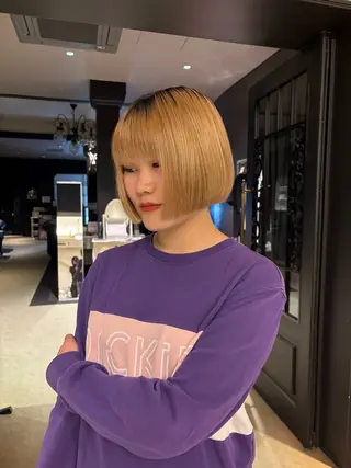 ショート 長谷 若奈のヘアスタイル