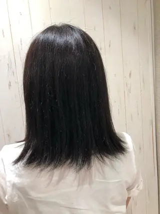 セミロング カラー dogstar小林諒 パーマ/レイヤーのヘアスタイル