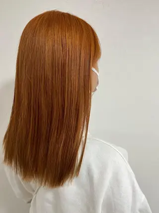 セミロング カラー ハイトーンカラー🩵 耳ツボジュエリー👂のその他イメージ