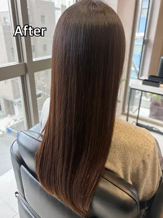 ロング 神楽坂|ヘッドスパ |艶髪|松本あきほのヘアスタイル