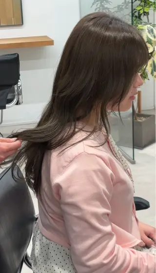 カラー miyu  / 柔らかい透明感カラーのヘアスタイル