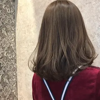 セミロング カラー HARUNA/ミセス 大人ショートヘアのヘアスタイル