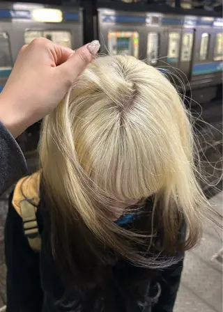 ロング カラー 木藤 優杏のヘアスタイル