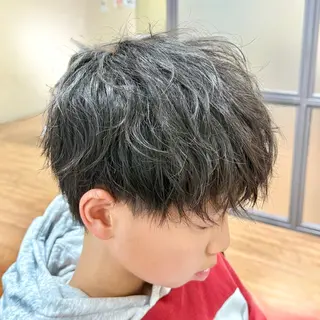 ミディアム パーマ メンズ 🇰🇷メンズ特化 / SHINのヘアスタイル