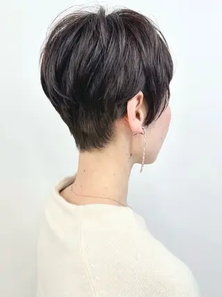 ショート ボブ/ゆるふわ ボブパーマ/とういのヘアスタイル