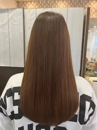 ロング カラー 髪質改善✨美髪矯正✨ KAREN🍓のヘアスタイル