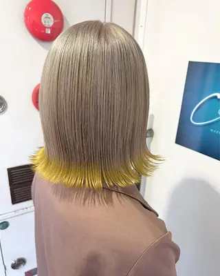 カラー SALOWIN栄 高須大貴のヘアスタイル