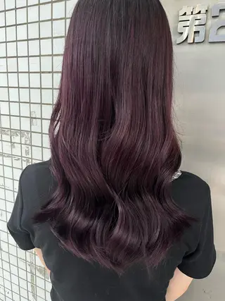 カラー 暖色艶カラー♥️ nagi♥️のヘアスタイル