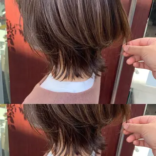 ミディアム 仁和山 健汰のヘアスタイル