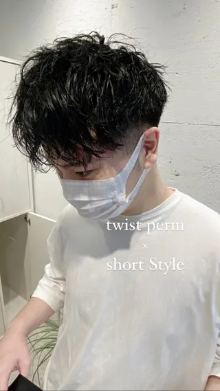 ショート メンズ hair studio  jyym's所属・ボーイッシュ美容師 刈り上げ/ショートのヘアスタイル