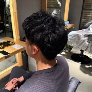 パーマ 廣田 紗奈のヘアスタイル