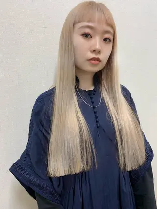 ロング カラー 🧡色落ちまで2度綺 麗なカラー🧡ヨシキのヘアスタイル