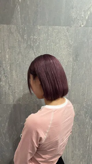 カラー 山田 春菜のヘアスタイル