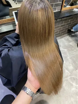 ロング カラー ハイトーン/髪質改善 /Akuaのヘアスタイル