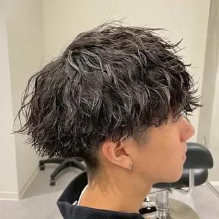 パーマ メンズ ♨️毛流れ特化♨️ メンズパーマ/はやとのヘアスタイル