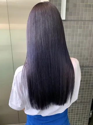 ロング カラー 髪質改善サロン 心斎橋ARCHEのヘアスタイル