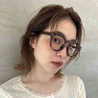 ショート サカモト ナオミのヘアスタイル