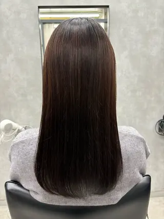 ロング カラー すぐ巻ける縮毛矯正 🍀勝倉　麗のヘアスタイル