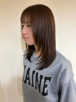 ミディアム 【髪質改善】 TAIGA🐯のヘアスタイル
