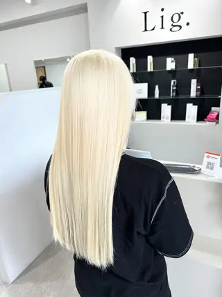 セミロング カラー 🫧【公式】 Lig.横浜🫧のヘアスタイル