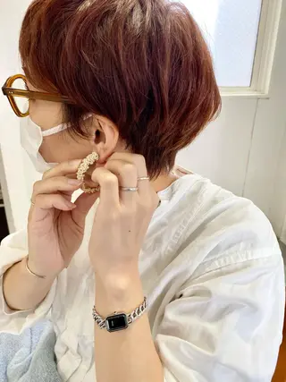 ショート 西尾 隆介のヘアスタイル