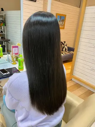 ロング 荒木 たけるのヘアスタイル