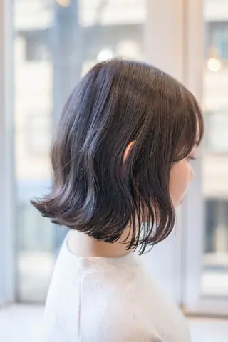 ミディアム Lazo/ 原弥和子のヘアスタイル