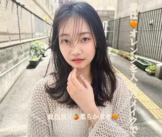 ミディアム 美髪矯正・レイヤー 倉友哉のヘアスタイル