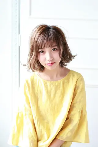 ミディアム 韓国ヘア🕊村上 ののこ🕊のヘアスタイル