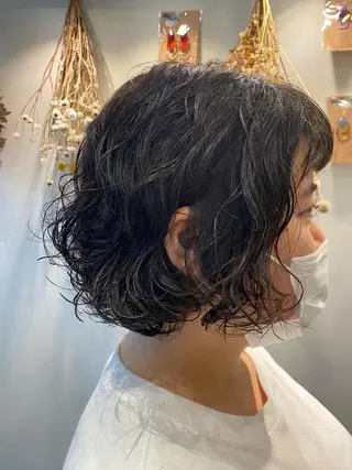 ショート パーマ non .のヘアスタイル
