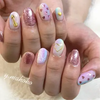 ネイル パラジェル有/ 長さだし/mahoのネイルデザイン