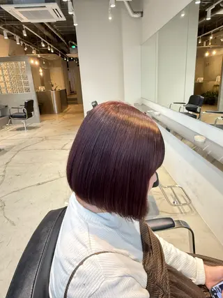 カラー 暖色カラー🌈／ パーマ🌀／凜太郎のヘアスタイル