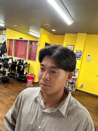 ショート メンズ ブラケン 恵太　アンソニーのヘアスタイル