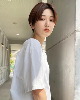 ショート 河原 亮のヘアスタイル