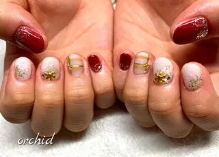 ネイル orchid ♡オーキッドのネイルデザイン